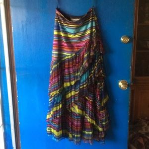 Striped Spanish Style Skirt